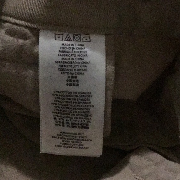 Michael Kors Mid Rise Khaki Chino Ankle Pants - Picture 6 of 6